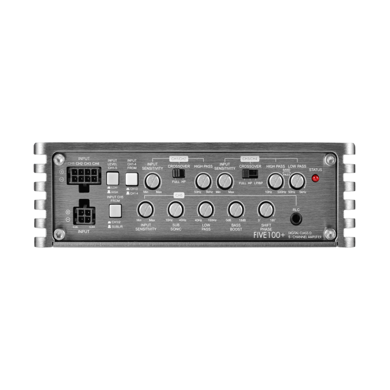 FIVE.100+ Car Amplifiers