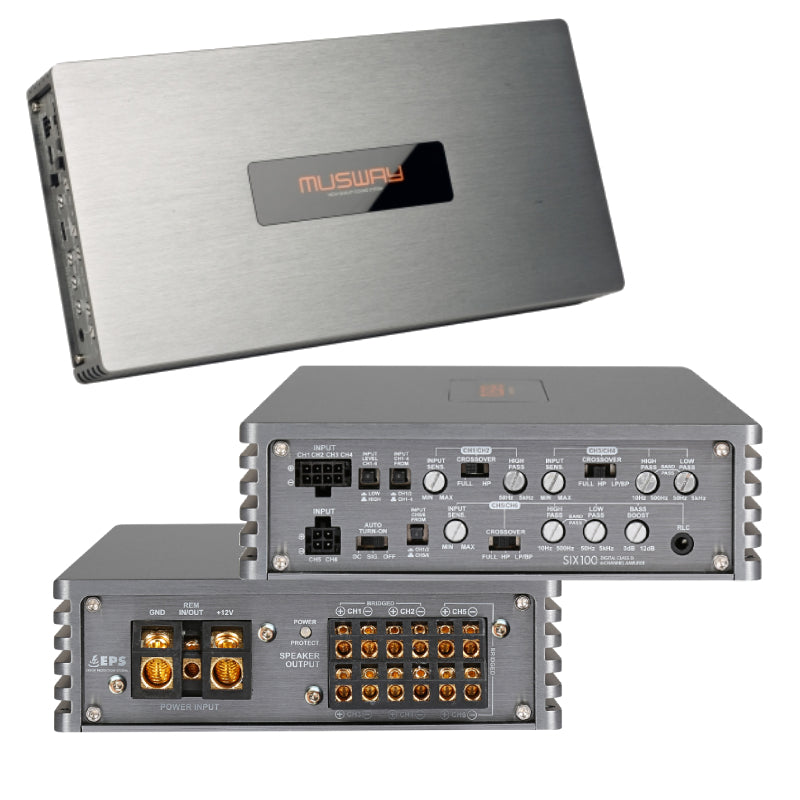 SIX.100 Car Amplifiers